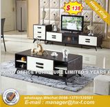 Glossy Mesa Industrial TV Stand (UL-MFC018)