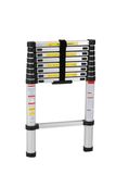 Folding Climb Telescopic Ladder Made of Aluminum