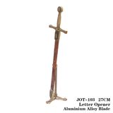 King Arthur Letter Opener Knight Swords Collection Small Swords Crafts 25cm