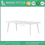 Outdoor Aluminum Coffee Table Garden Tea Table Patio Modern Table Cafe Rectangle Tea Table