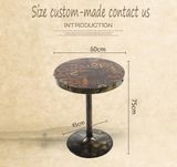 Living Room Restaurant Elegant Iron Leisure Furniture Table