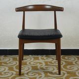 Hans Wegner Designer Famous Restaurant Metal Cow Horn Chair (SP-LC287)
