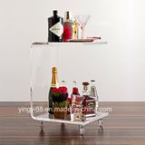 New Acrylic Plastic Table with Casters