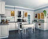 European Style PVC Board Kitchen Cabinets