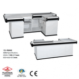 Supermarket Money Counter Electric Checkout Table