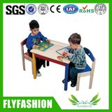 Melamine Board Nursery School Table with Chair (KF-03)