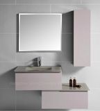 Small Size Composite Bathroom Cabinet with Light Grey Painting