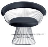 Metal Leisure Restaurant Cushion Outdoor Stainless Steel Wire Chair