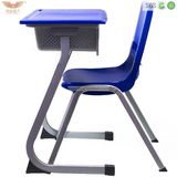 High Quality School Furniture Student Desk with Chair (HYSD-Y13)