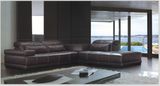 Living Room Sofa Sectional Leather Sofa with Italian Leather
