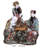 Chinese Antique Furniture Ceramic Statue