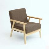 Simple Style Wooden Sofa Hot Selling Sofa (M-X1082)