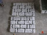 G603 Light Grey Granite Tumbled Cobblestone for Driveway Paving