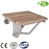 Medical Equipment Anti-Bacterial Plastic Nylon Wood Shower Seat