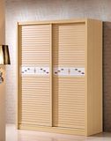 Wenge Color Wardrobe for Sliding Door Bedroom Wardrobe