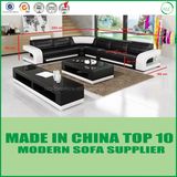 Home Furniture Leisure Genuine Leather Sofa Bed