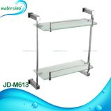 Bathroom Bath Accessories Stainless Glass Towel Shelf