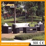 Leisure Patio Liying Room Furniture Cheap Household Rattan Arm Sofa Set for Sale