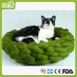 Handmade Woven Wool Line Pet Bed