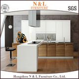Custom Home Furniture Manufacture MDF Wood Veneer Kitchen Furniture