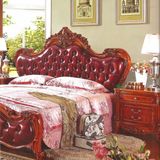 Bedroom Bed and Dresser Table for Home Furniture