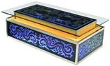Modern Karaoke Coffee Table with Stainless Steel Frame (LH-B004)