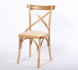 High Quality Wooden Cross Back Chair for Event/Wedding/Party