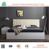 Modern Queen Size Extendable Headboard Double Wooden Bed