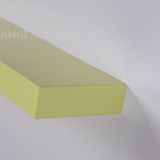 Floating Wall Shelf Made of E1 MDF Cuboid Shape Modern Style GB280712-60 Light Yellow