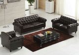 Classical European Leather Corner Sofa