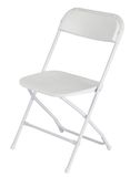 Metal Frame PP Poly Plastic Folding Chair