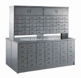 Double Face Chinese Herb Medical Cabinet