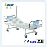 Cheap Manual Hospital Bed with One Revolving Lever Patient Bed