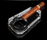 Cigar Ashtray Men's Personality Crystal Clear Glass Gift Practical Living Room Decoration