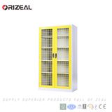 Orizeal Swing Mesh Door Storage Cabinet with Shelves (OZ-OSC028)