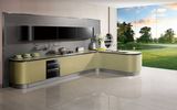 Lacquer High Gloss in 2 Pack Kitchen Cabinets (zz-023)