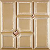 China Suoya 1073-3 Embossed 3D Leather Panel for Wall Decoration