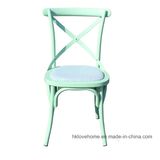 Wooden Dining Restaurant Coffee Wooden Cross Back Chair