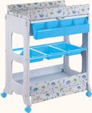 Plastic Baby Changing Table with Bath
