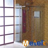 China Supplier Square Bathroom Glass Hardware Pulleys Shower Doors Accessories