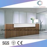 Hot Selling Melamine Desktop Finished Office Reception Table