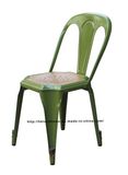 Industrial Vintage Armand Metal Dining Restaurant Coffee Plywood Chair