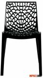 Outdoor Patio Plastic Banquet Furniture Stackable Gruvyer Chair