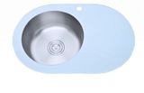 Tempered Glass Top Kitchen Stainless Steel Sink