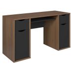 Modern Study Desk with 2 Drawer and 2doors