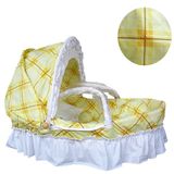 Portable Baby Bassinet Baby Cradle Wicker Baby Sleeping Basket