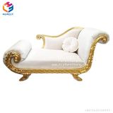 Factory Price Wooden Frame Chaise Longue Customized Chair