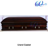High Gloss Feet Cover Chinese Wholesale Velvet Coffin and Casket