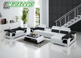 G8010e New Model Leather Sectional Sofa