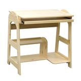 Hot Sales Luxury Pine Computer Standing Desk, Wooden Toy Computer Desk for Kids, Best Seller Computer Desk for Children Wj278318